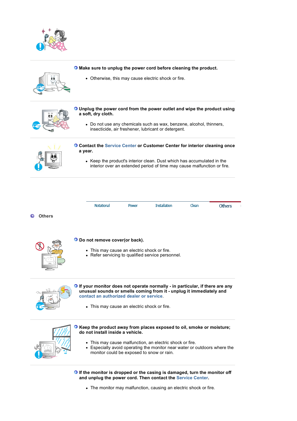 Others | Samsung 1100MB User Manual | Page 6 / 62