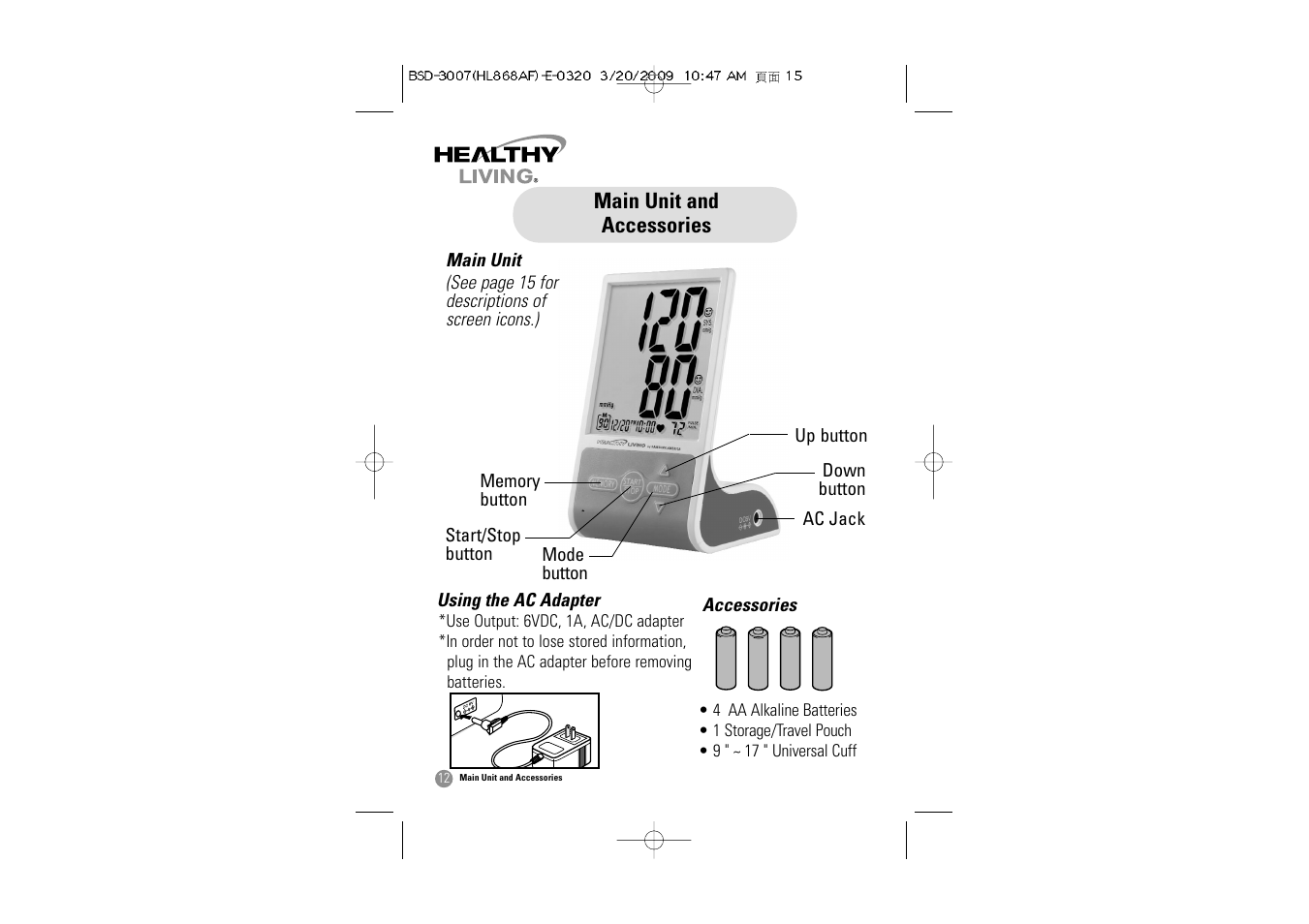 Samsung BSD-3007 User Manual | Page 13 / 66