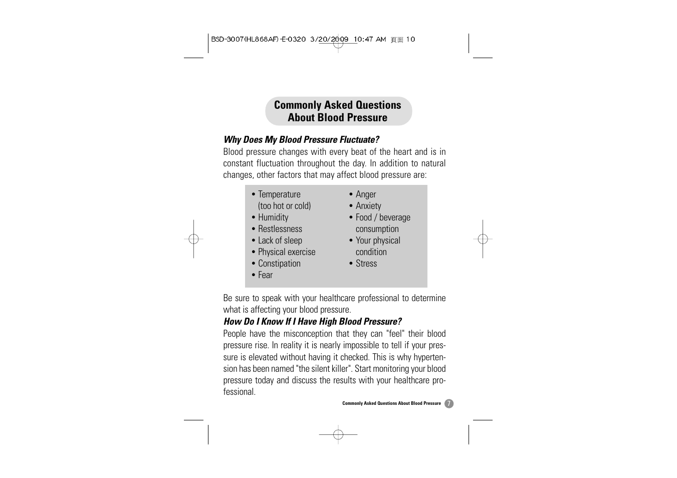 Samsung BSD-3007 User Manual | Page 8 / 66