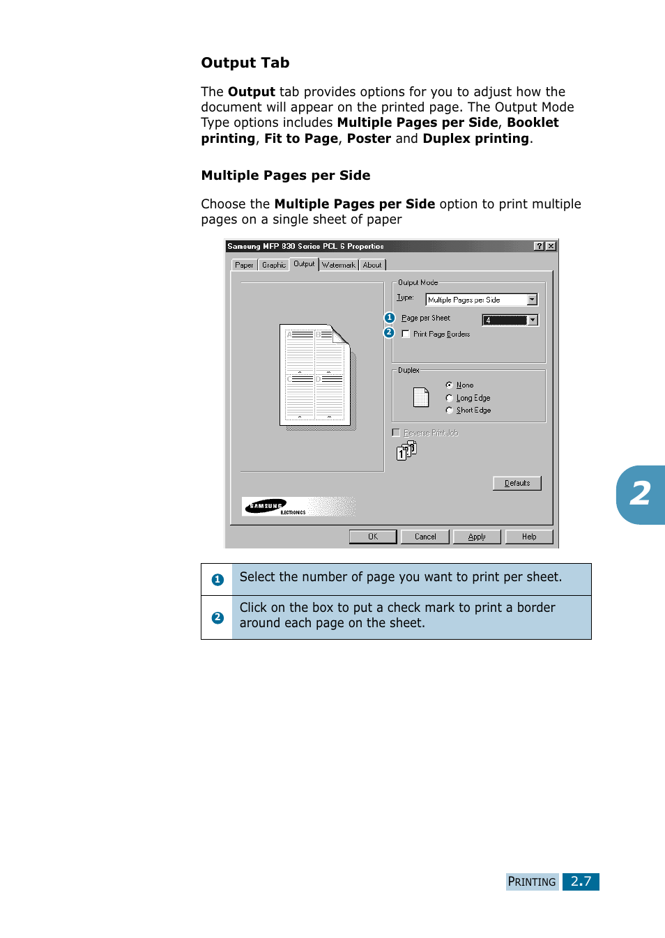 Samsung 835P User Manual | Page 34 / 51