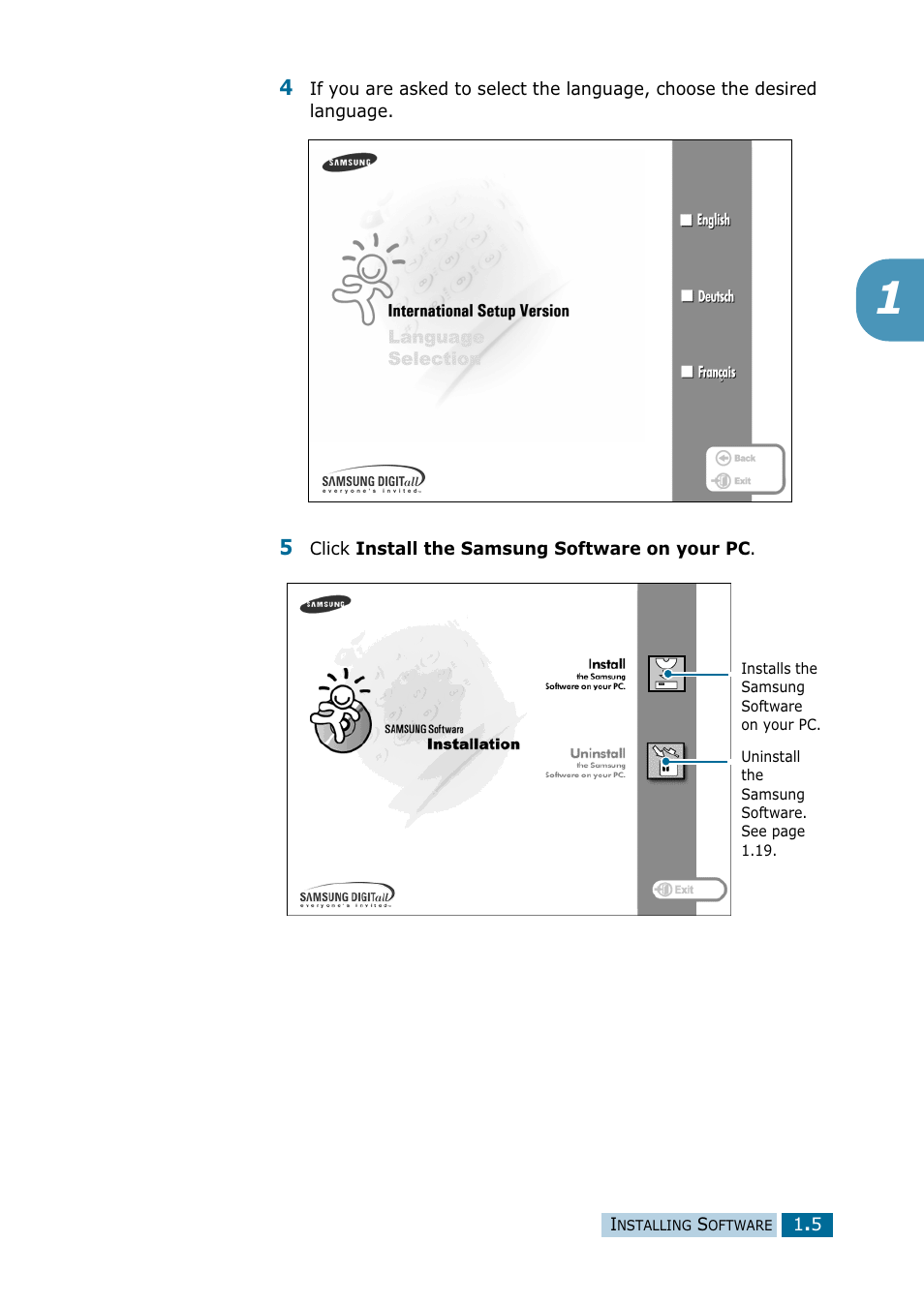 Samsung 835P User Manual | Page 8 / 51