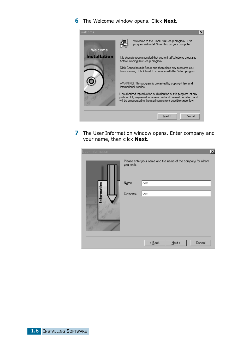 Samsung 835P User Manual | Page 9 / 51