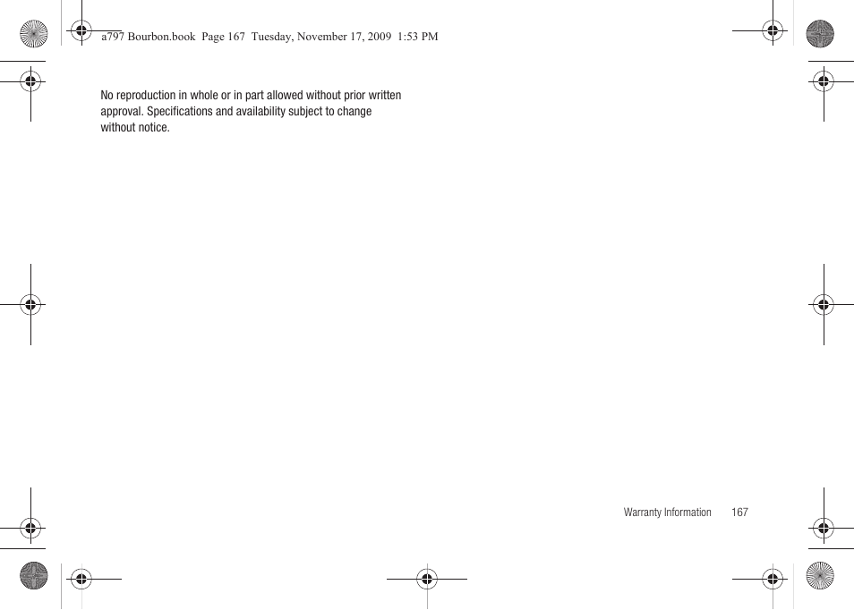 Samsung FLIGHT SGH-A797 User Manual | Page 171 / 177