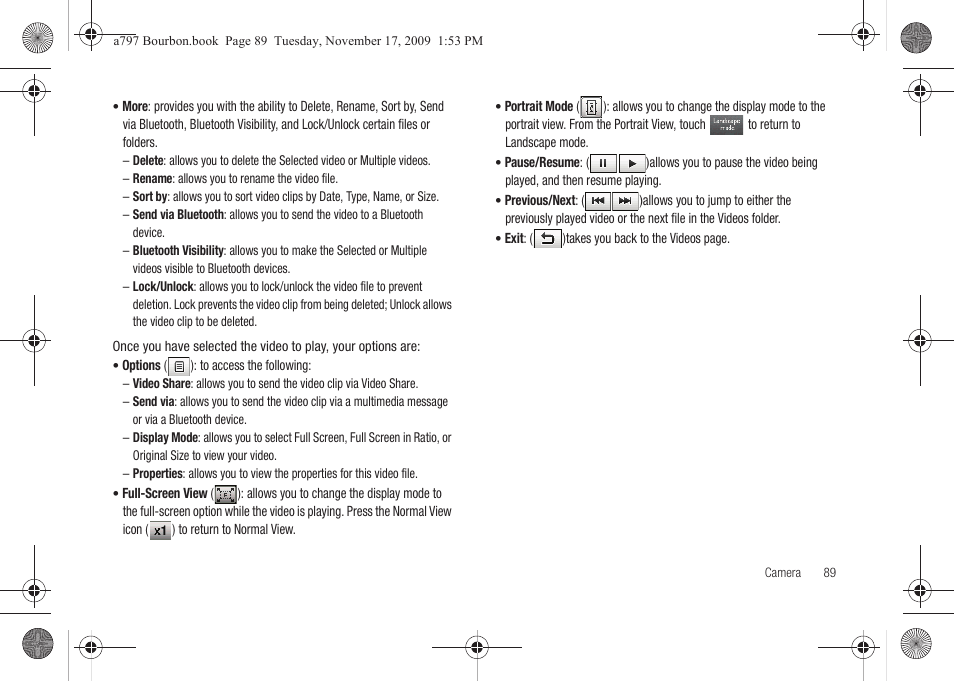 Samsung FLIGHT SGH-A797 User Manual | Page 93 / 177