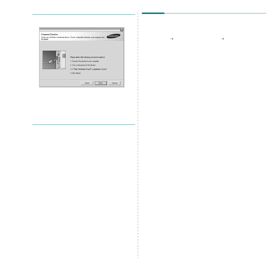 Removing printer software | Samsung SCX-4828FN User Manual | Page 108 / 143