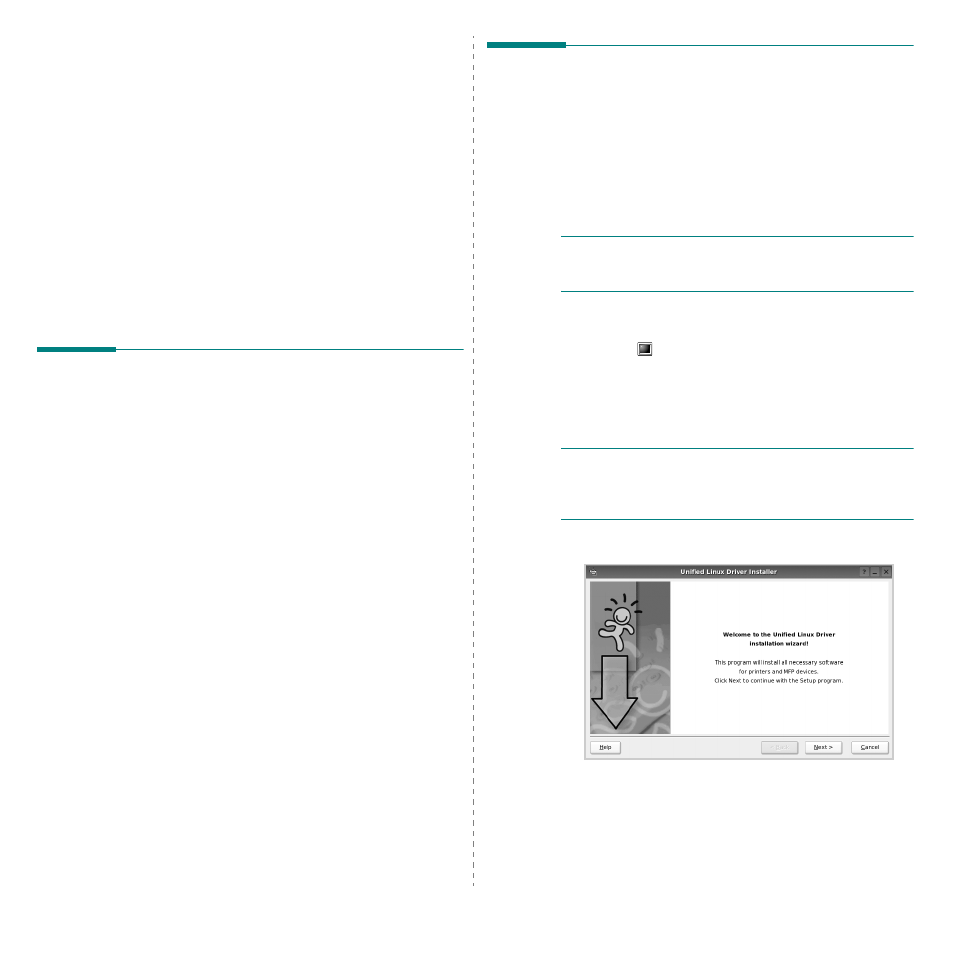 Using your printer in linux, Getting started, Installing the unified linux driver | Chapter 9 | Samsung SCX-4828FN User Manual | Page 128 / 143