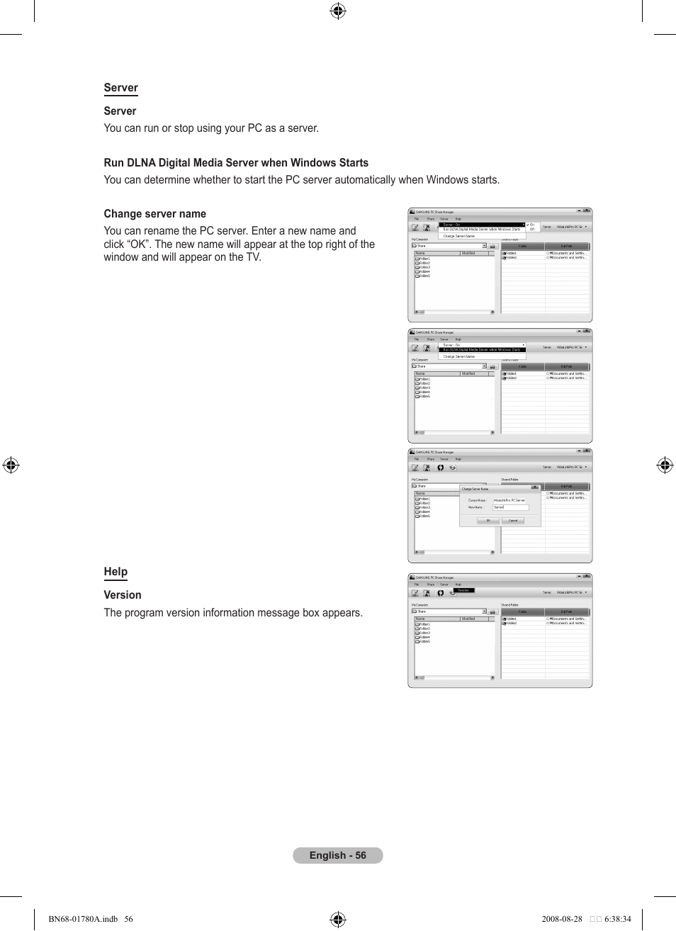 Samsung BN68-01780A-00 User Manual | Page 58 / 79