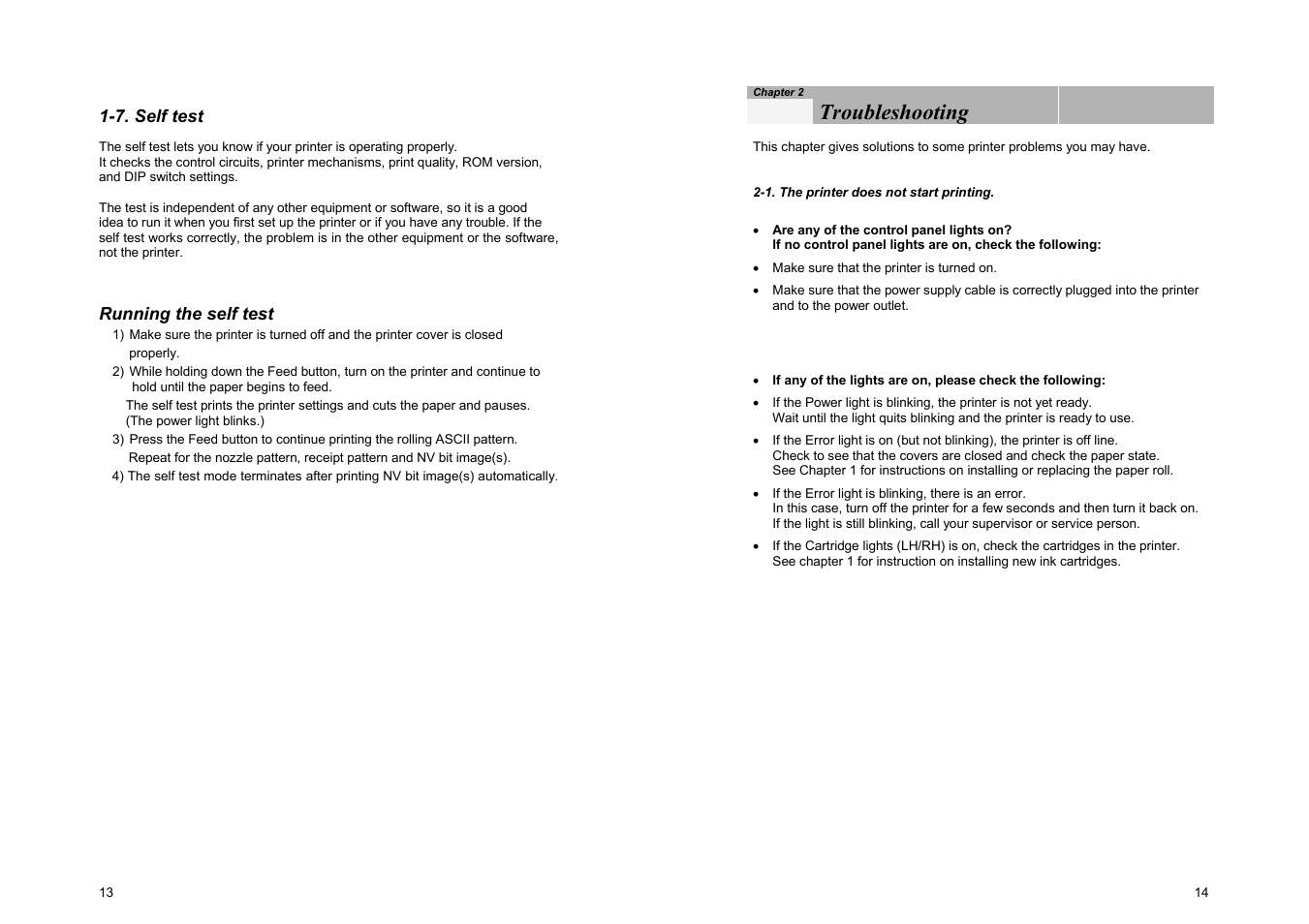 Troubleshooting | Samsung SRP-500 User Manual | Page 11 / 41