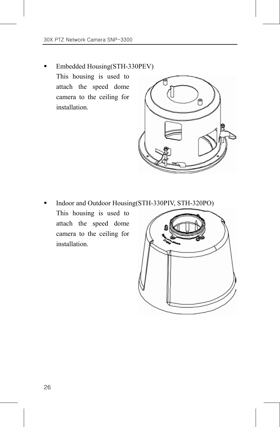 Samsung IPOLIS SNP-3300 User Manual | Page 30 / 116
