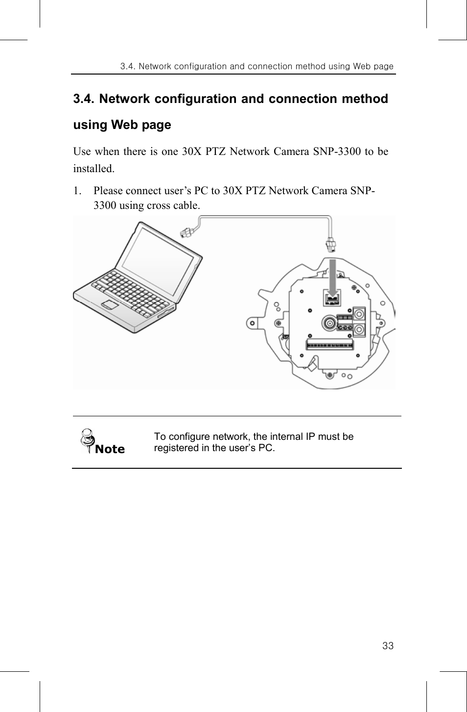 Samsung IPOLIS SNP-3300 User Manual | Page 37 / 116