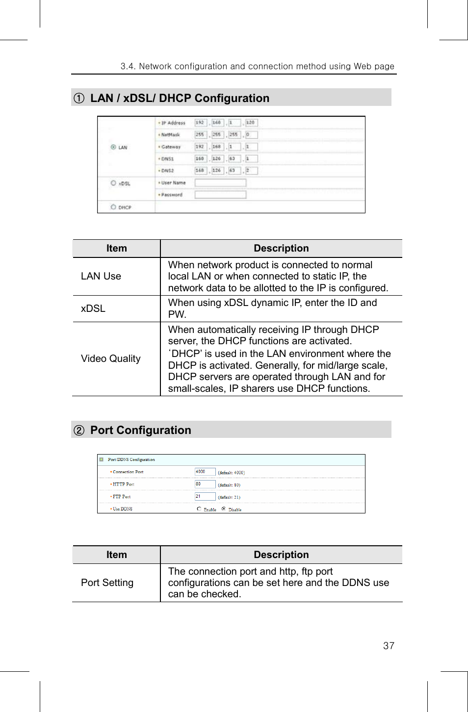 Samsung IPOLIS SNP-3300 User Manual | Page 41 / 116