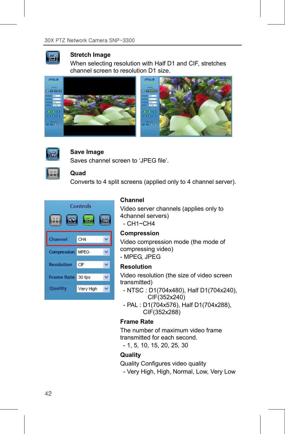 Samsung IPOLIS SNP-3300 User Manual | Page 46 / 116