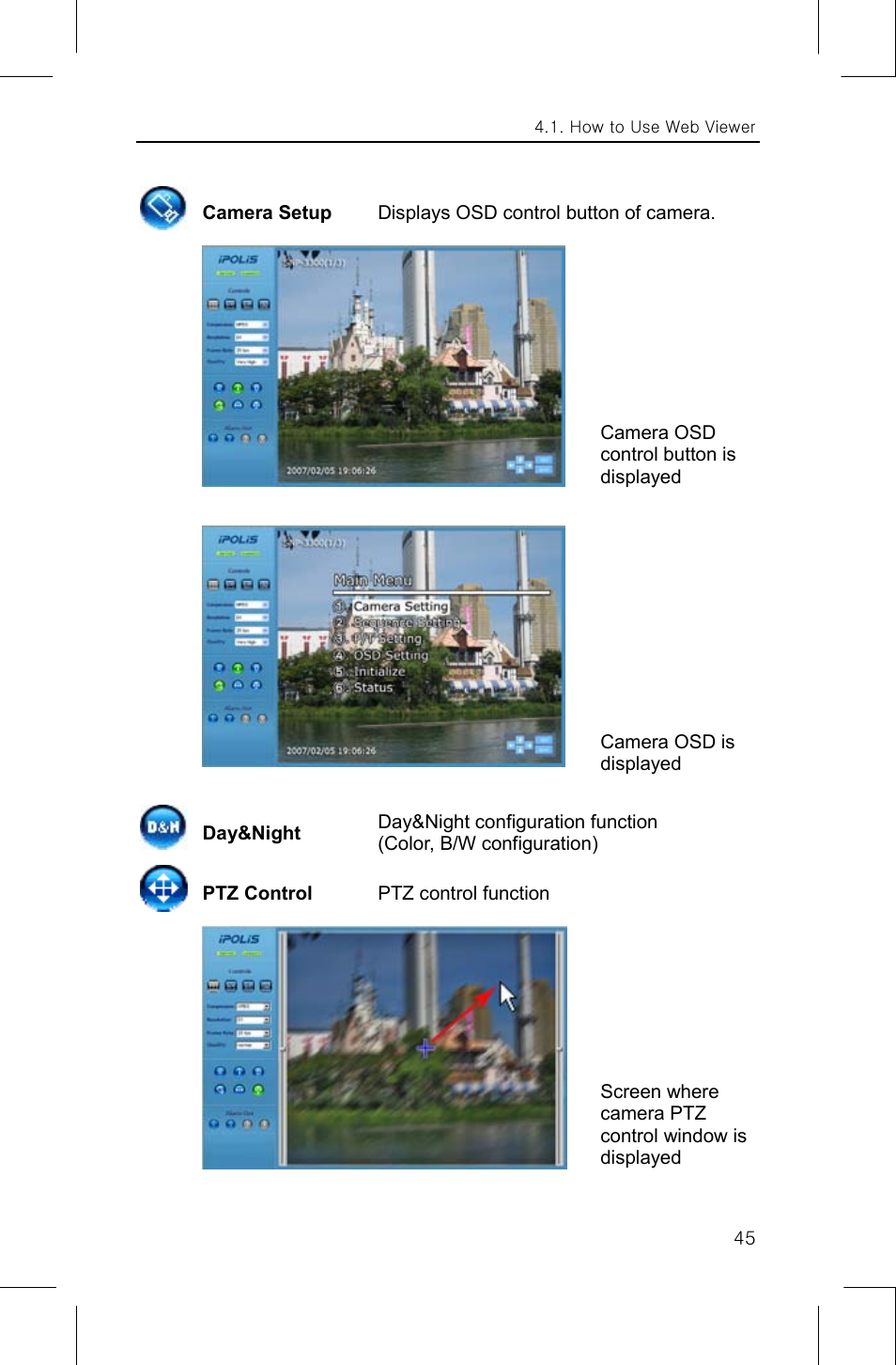 Samsung IPOLIS SNP-3300 User Manual | Page 49 / 116