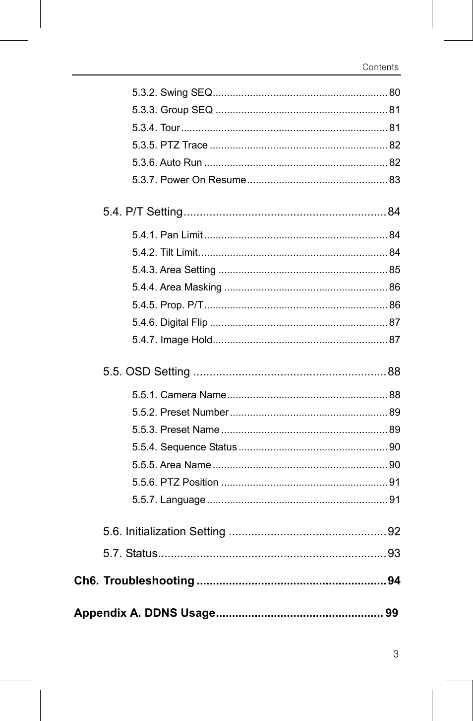 Samsung IPOLIS SNP-3300 User Manual | Page 7 / 116