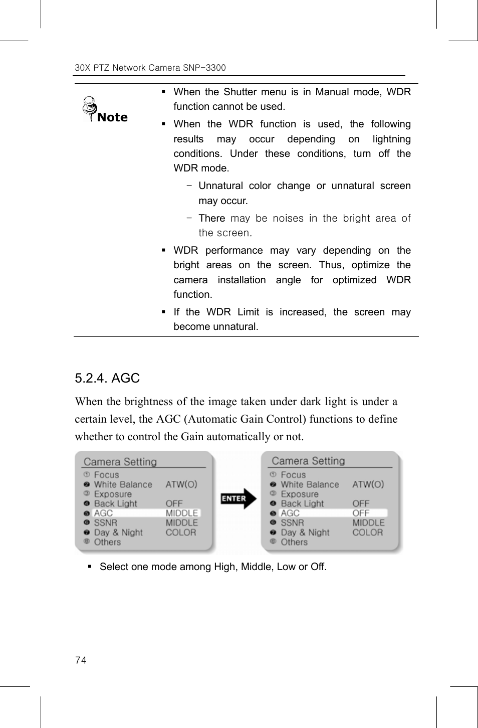 Samsung IPOLIS SNP-3300 User Manual | Page 78 / 116