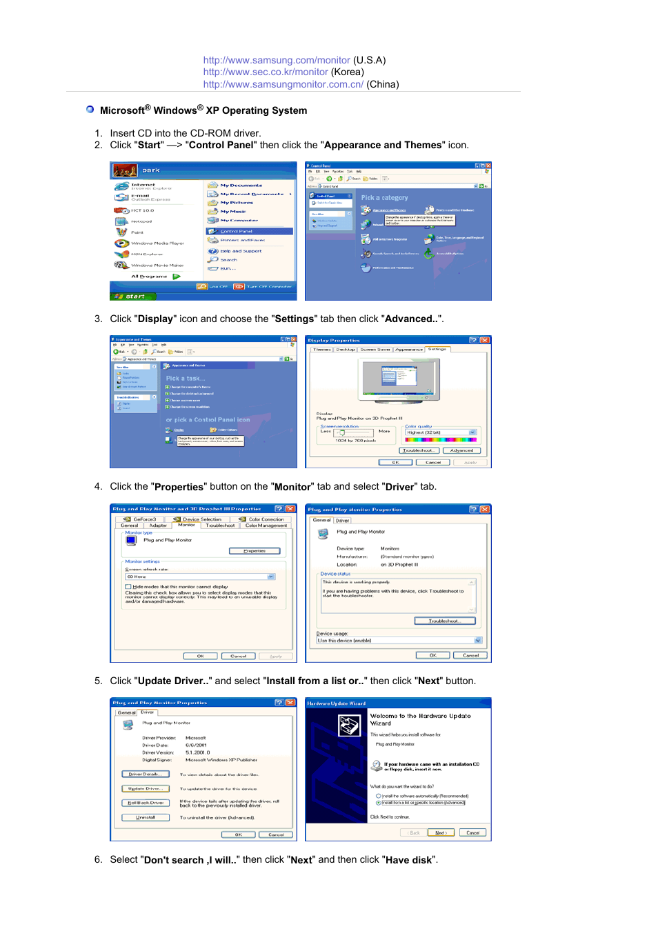 Samsung 173P Plus User Manual | Page 17 / 57