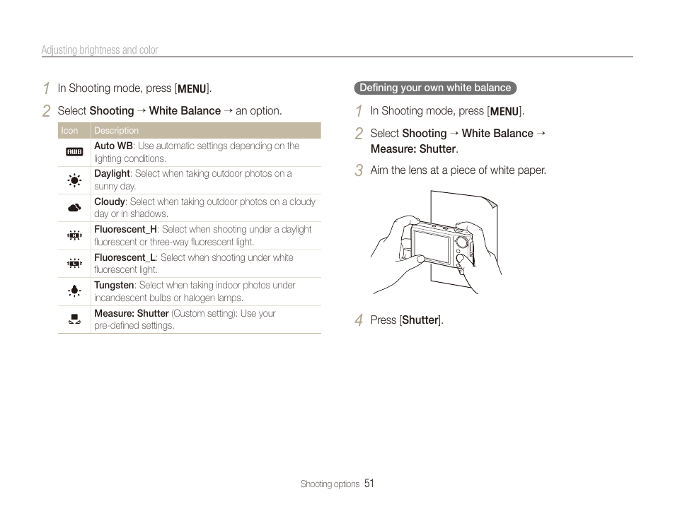 Samsung TL205 User Manual | Page 52 / 100