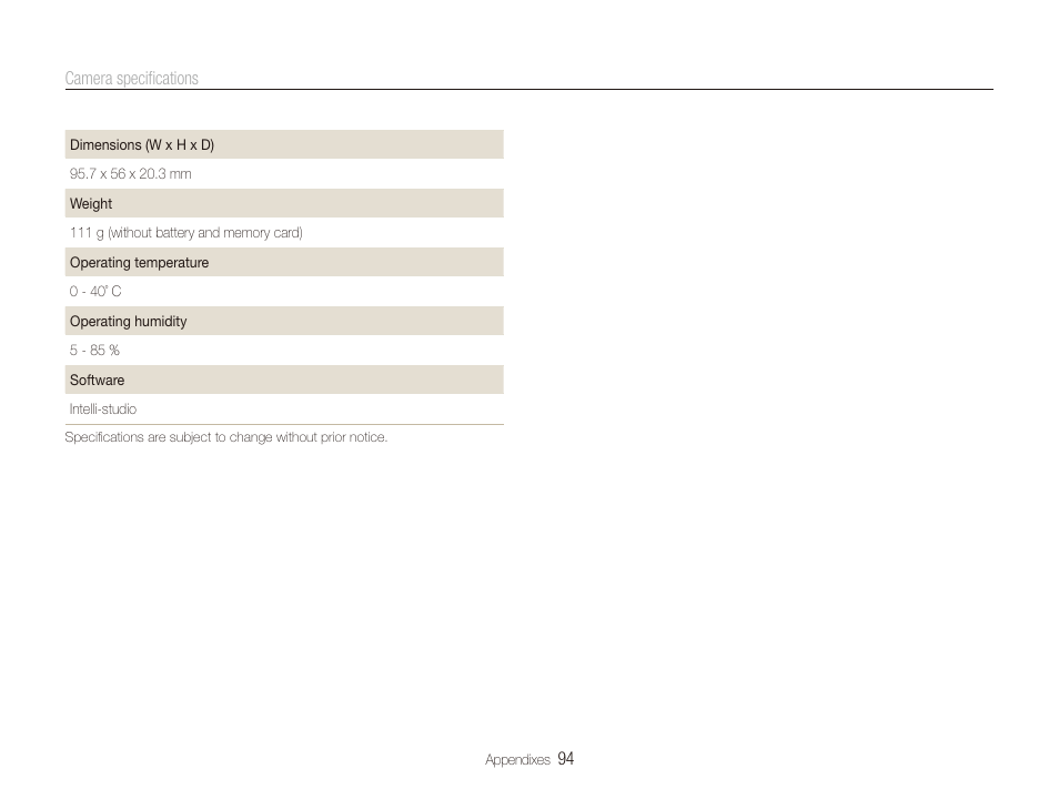 Samsung TL205 User Manual | Page 95 / 100