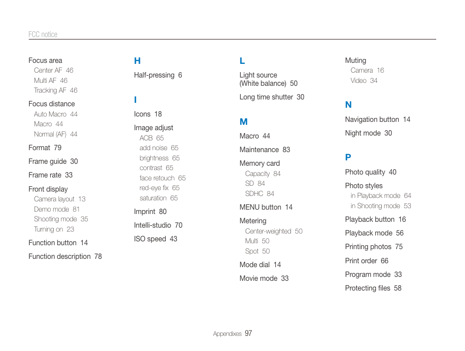 Samsung TL205 User Manual | Page 98 / 100