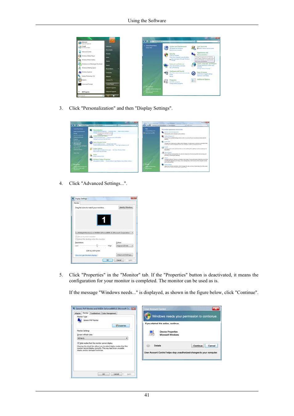 Samsung 2063UW User Manual | Page 42 / 147