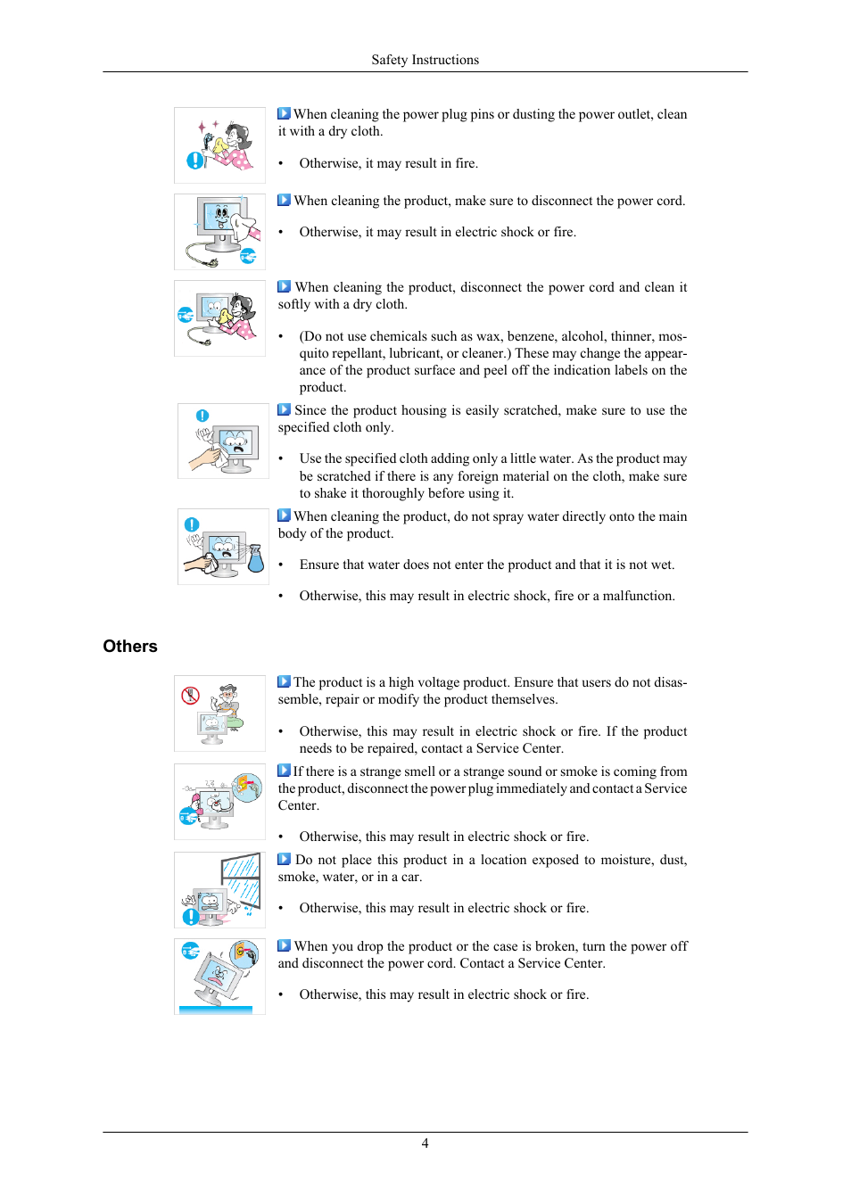 Others | Samsung 2063UW User Manual | Page 5 / 147