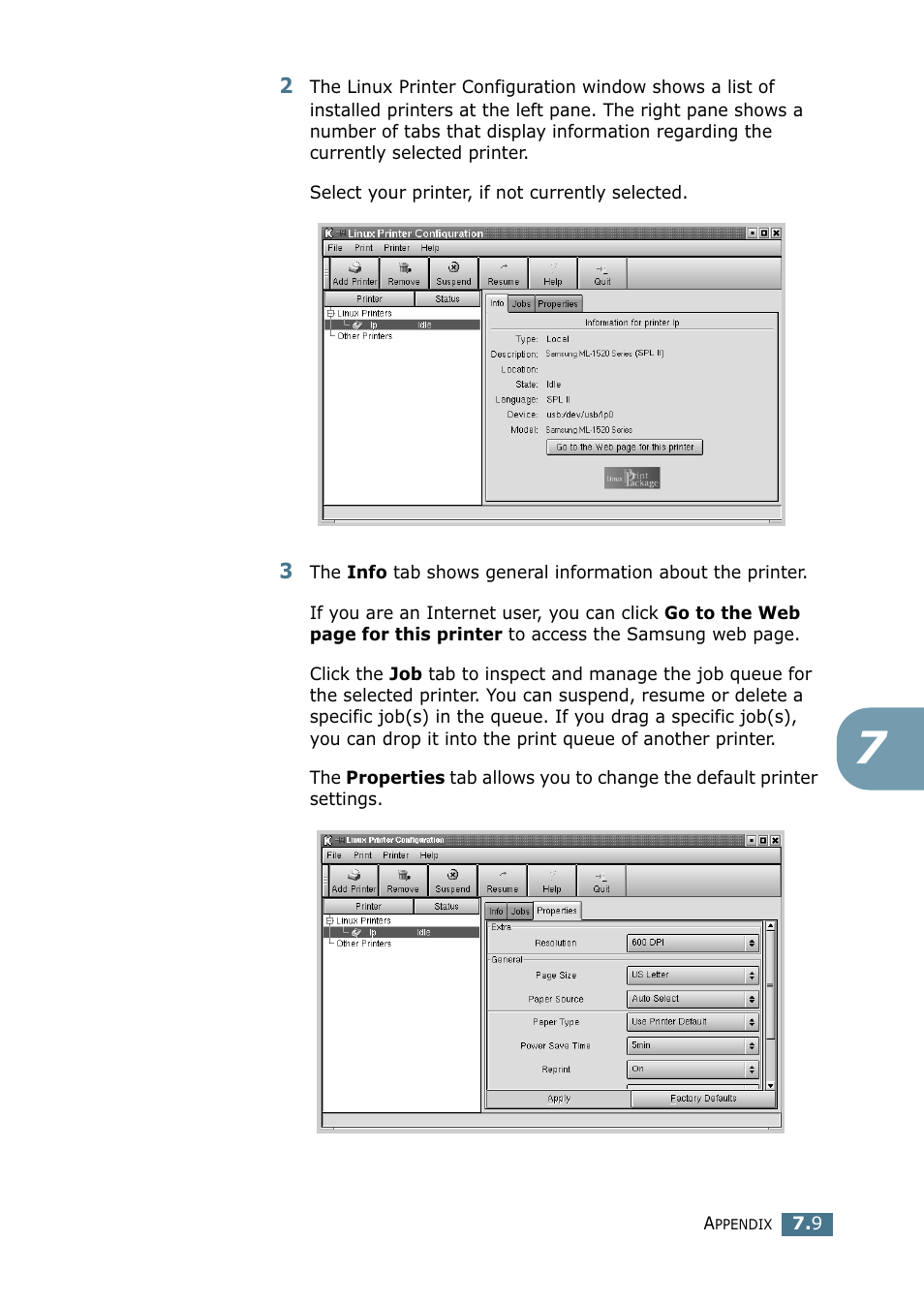 Samsung ML-1520P User Manual | Page 128 / 140