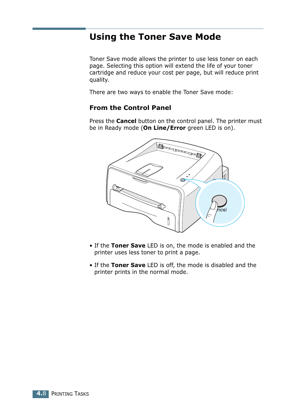 Using the toner save mode | Samsung ML-1520P User Manual | Page 67 / 140