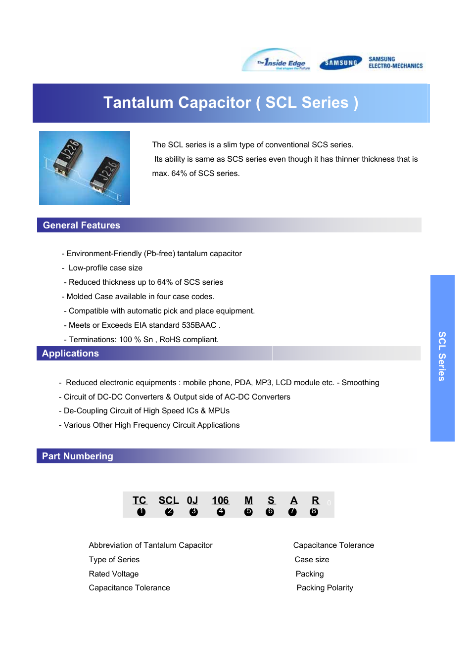 Samsung SCLSeries User Manual | 23 pages