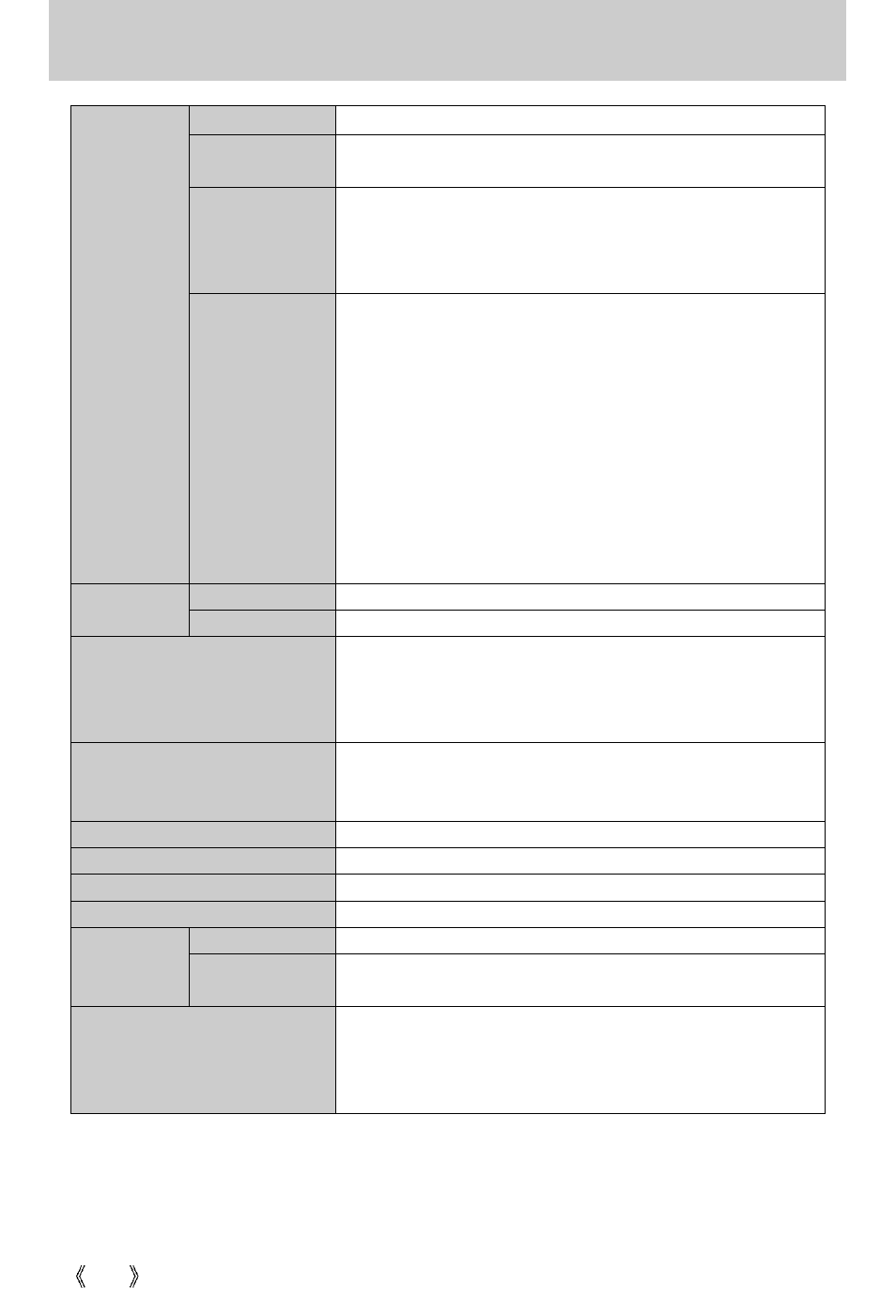 Specifications | Samsung Digimax V10 User Manual | Page 106 / 136
