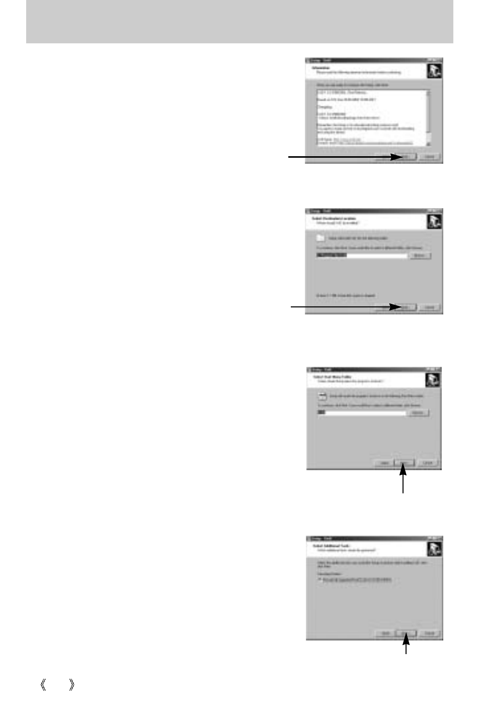 Setting up the application software | Samsung Digimax V10 User Manual | Page 112 / 136