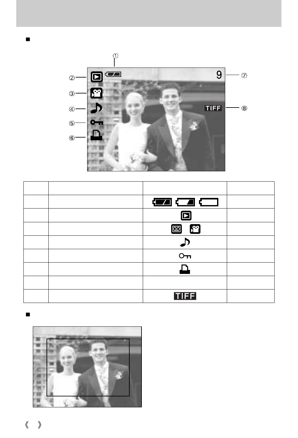 Lcd monitor indicator | Samsung Digimax V10 User Manual | Page 64 / 136