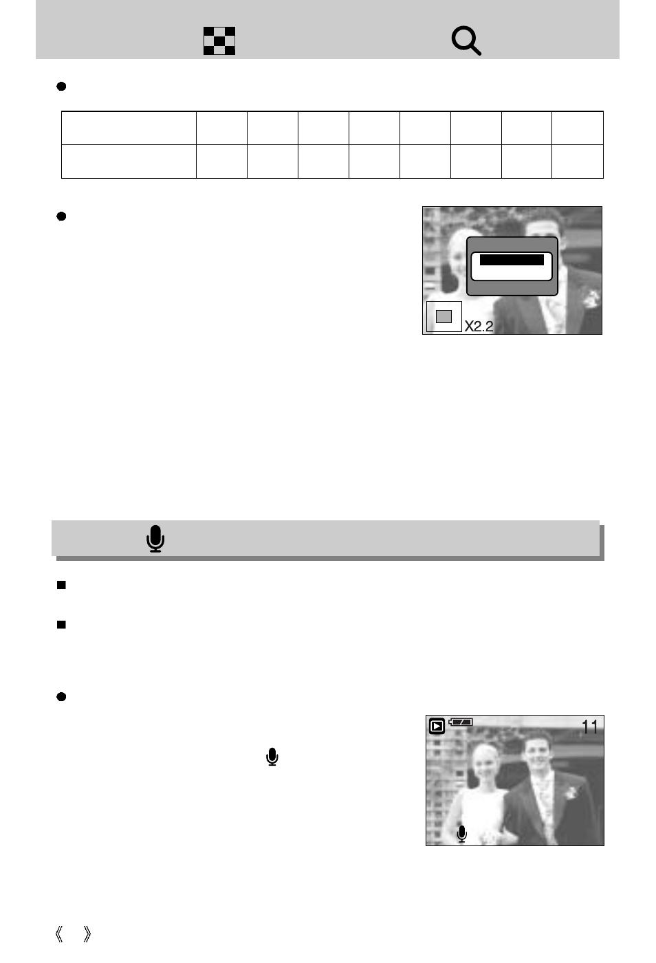 Thumbnail( ) / enlargement( ) button | Samsung Digimax V10 User Manual | Page 66 / 136