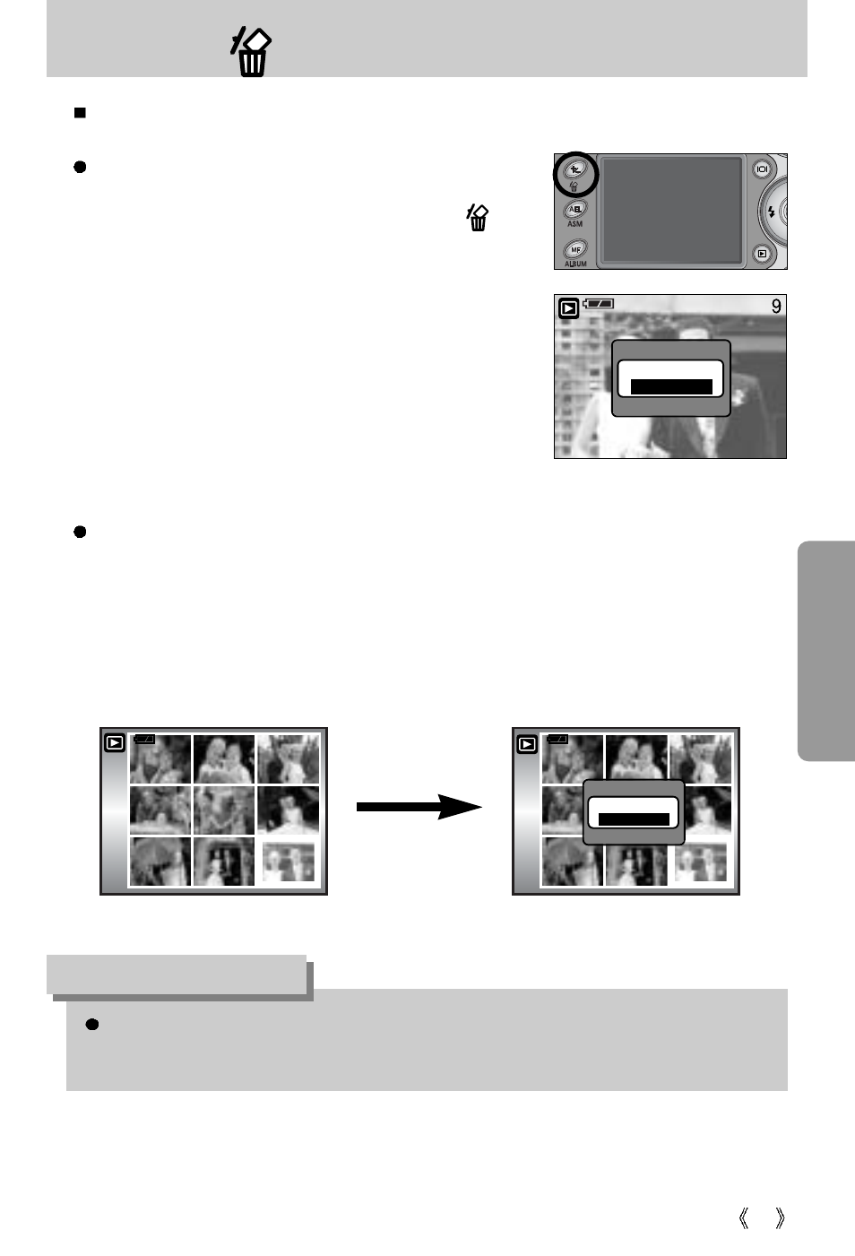 Delete ( ) button, Information | Samsung Digimax V10 User Manual | Page 69 / 136