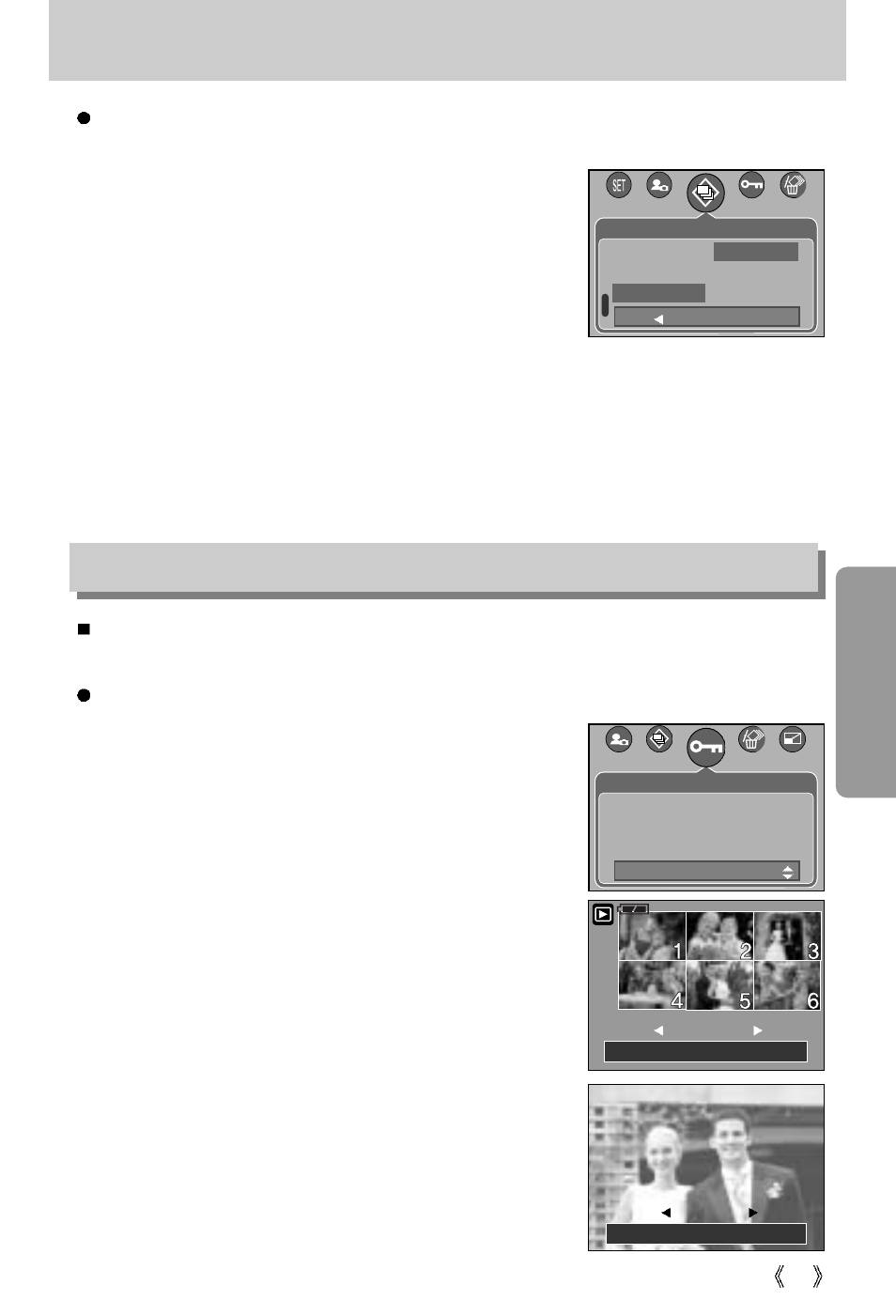 Starting the slide show, Protecting images | Samsung Digimax V10 User Manual | Page 77 / 136
