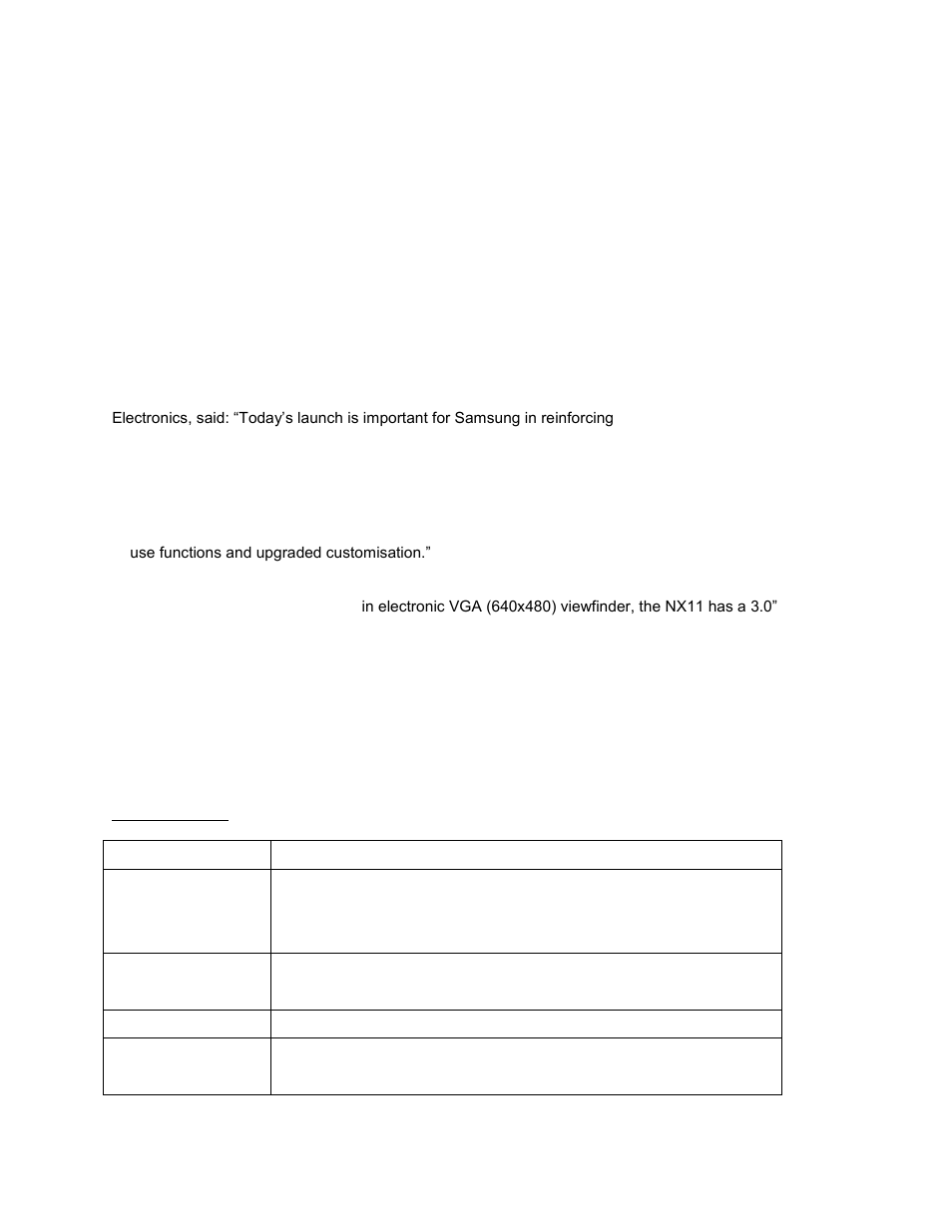 Samsung NX11 User Manual | Page 2 / 5