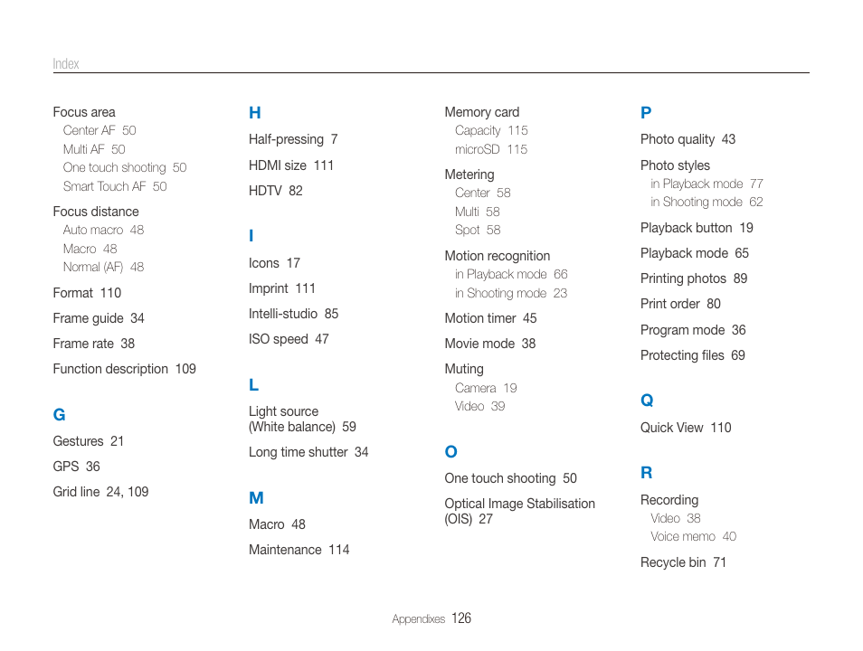 Samsung CL65 User Manual | Page 127 / 129
