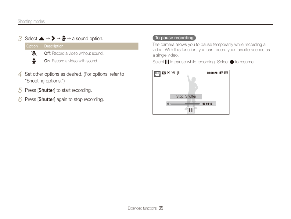 Samsung CL65 User Manual | Page 40 / 129