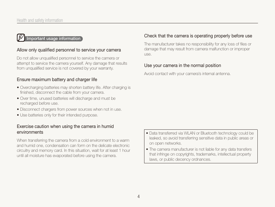 Samsung CL65 User Manual | Page 5 / 129