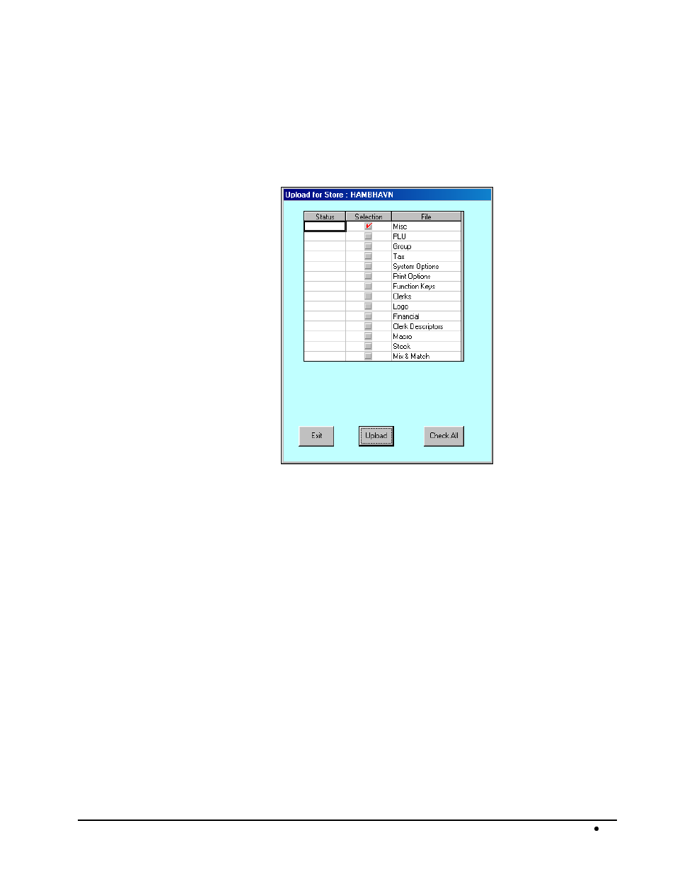 Receive programs from ecr (upload) | Samsung SAM52 User Manual | Page 42 / 74