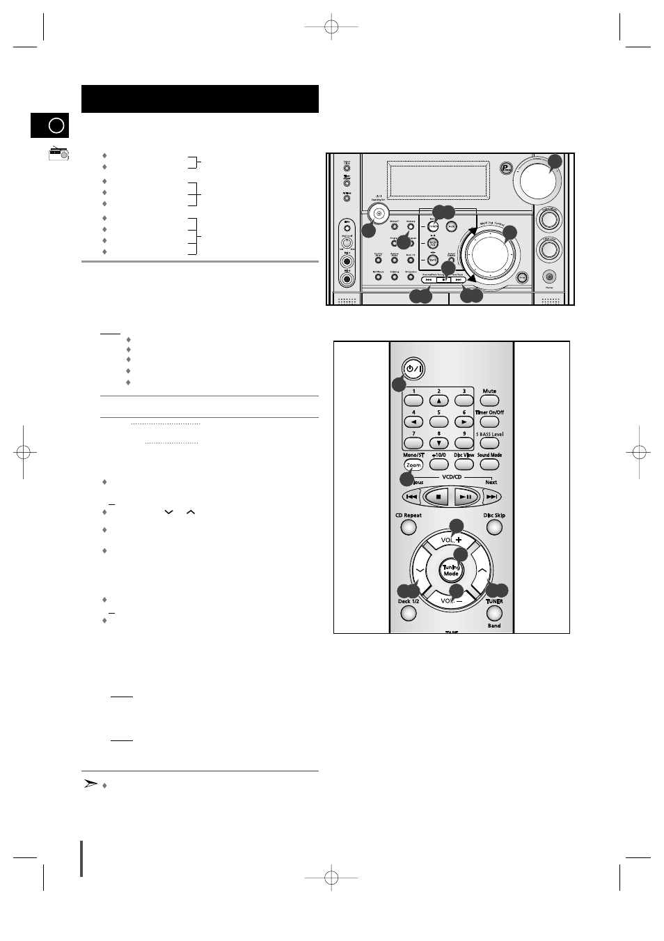 Searching for and storing the radio stations | Samsung MAX-VS720 User Manual | Page 18 / 28