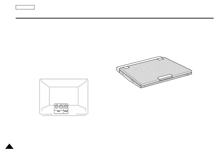 Out to a tv | Samsung DVD-L1200 User Manual | Page 20 / 65