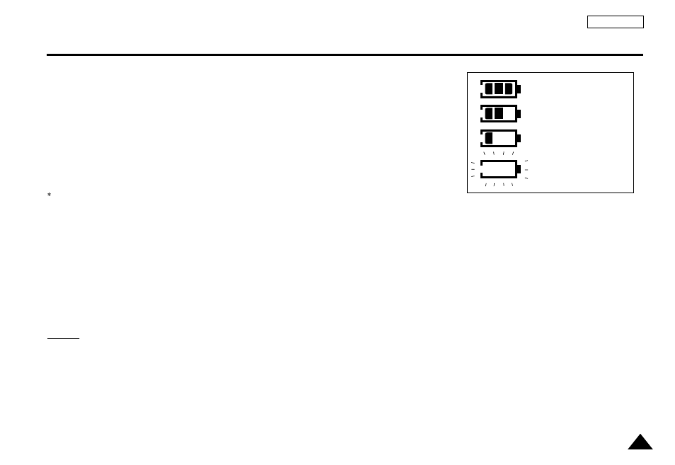 Battery level display | Samsung DVD-L1200 User Manual | Page 27 / 65