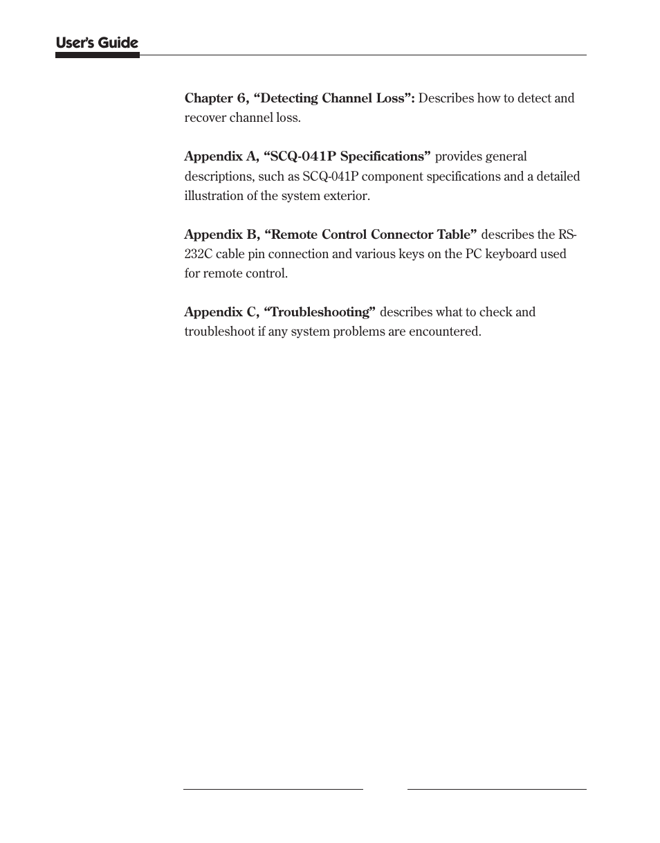 Samsung SCQ-041AP User Manual | Page 10 / 49