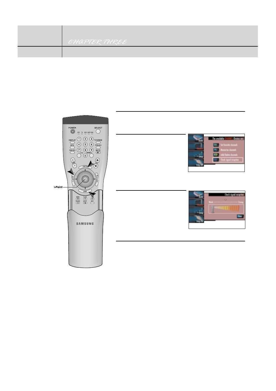 Checking digital-signal reception | Samsung SIR-T150 User Manual | Page 20 / 38