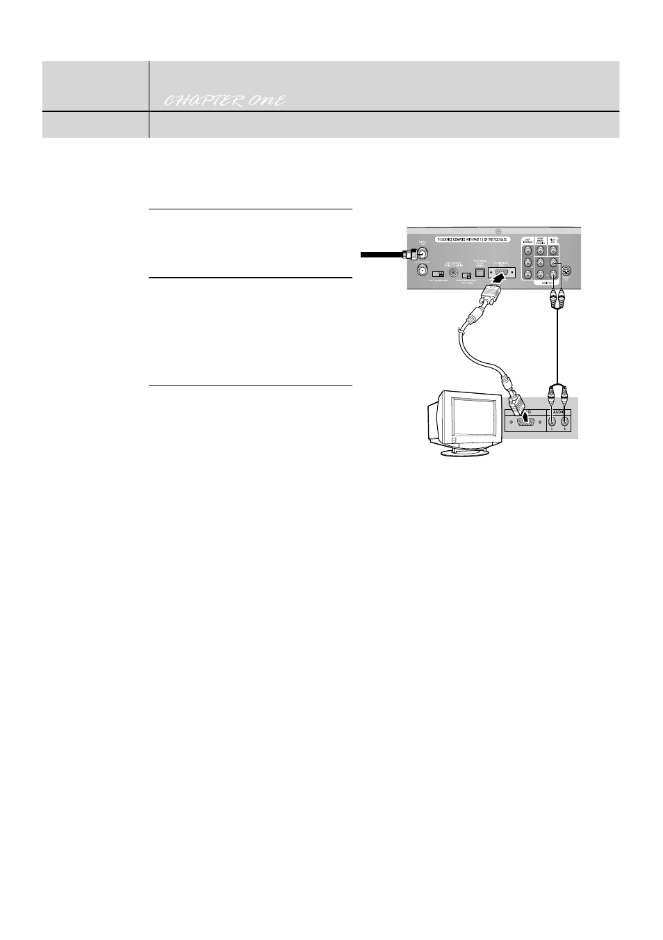 Connecting the set-top box to a computer monitor | Samsung SIR-T150 User Manual | Page 9 / 38