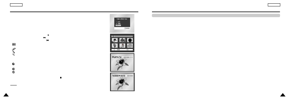 Picture cd playback, English, Cd-r jpeg discs | Samsung DVD-L200 User Manual | Page 23 / 31