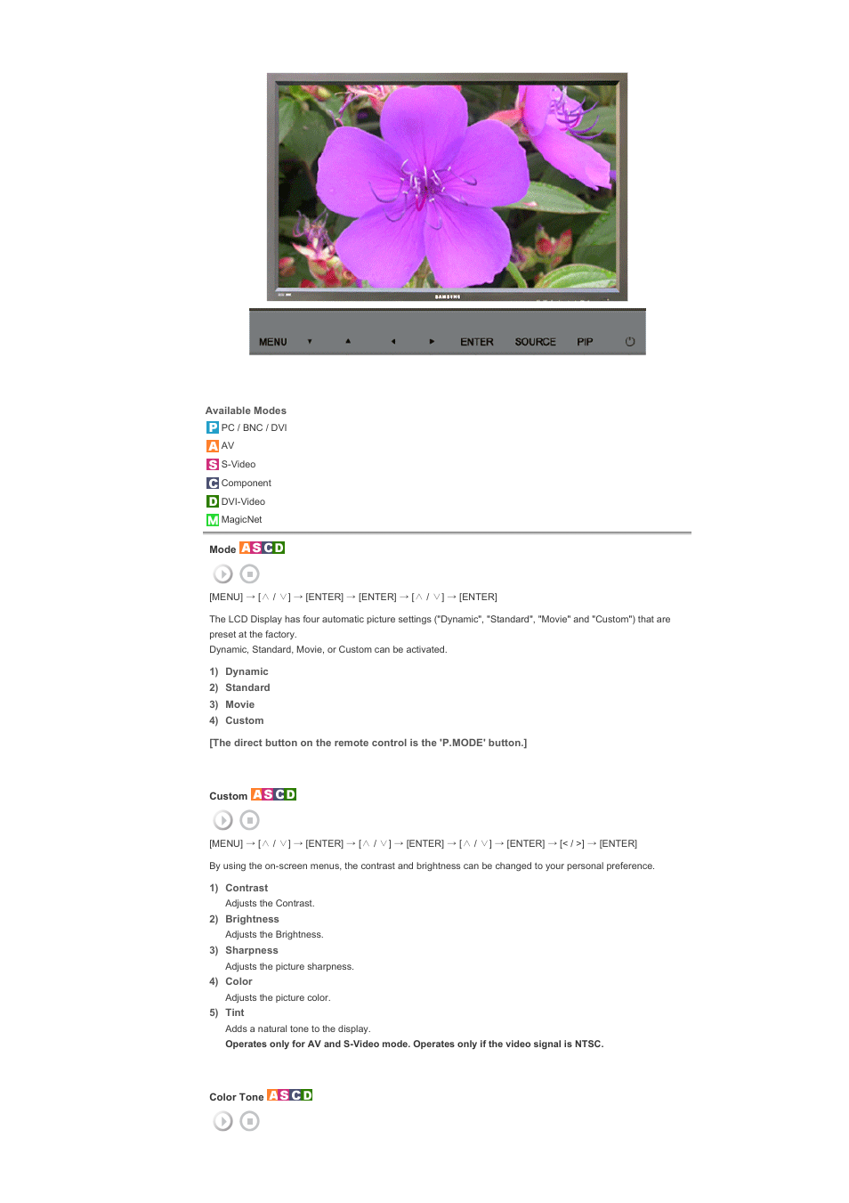 Samsung 400PXn User Manual | Page 123 / 178