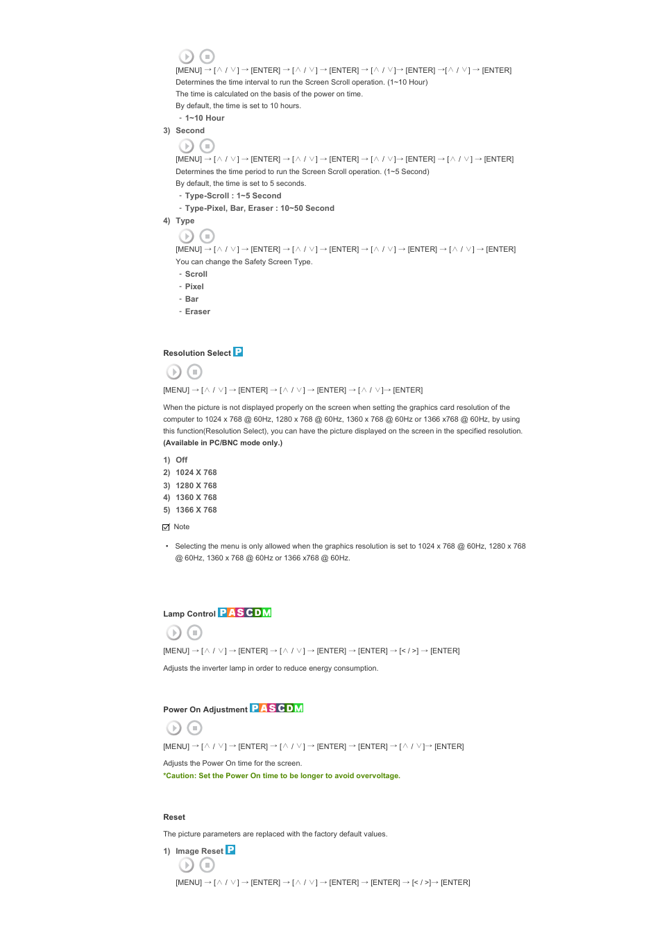 Samsung 400PXn User Manual | Page 129 / 178