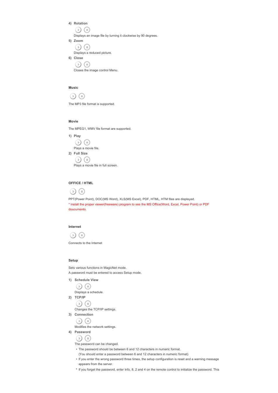 Samsung 400PXn User Manual | Page 133 / 178
