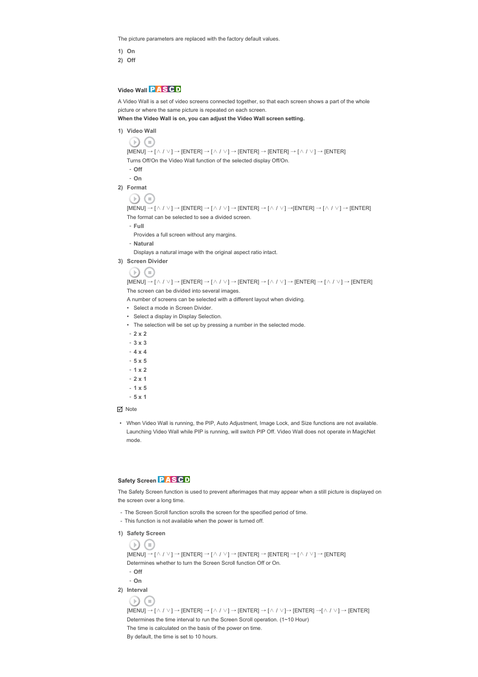 Samsung 400PXn User Manual | Page 145 / 178
